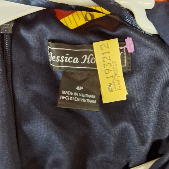 Jessica Howard Dark Blue A-Line Midi Dress - Picture 2 of 10